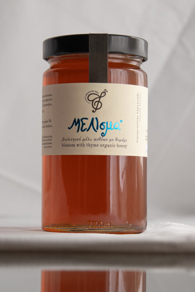 Βιολογικό Μέλι Ανθέων με Θυμάρι Βιολογικό Μέλι Ανθέων με Θυμάρι